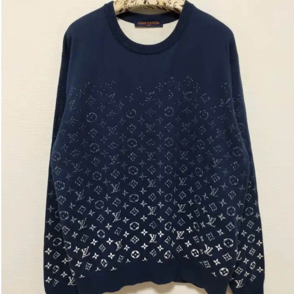 Louis Vuitton monogram ombré sweater